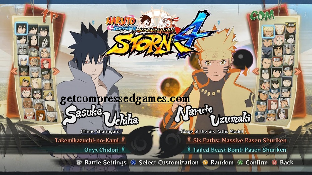 Naruto Shippuden Ultimate Ninja Storm 4 Gameplay