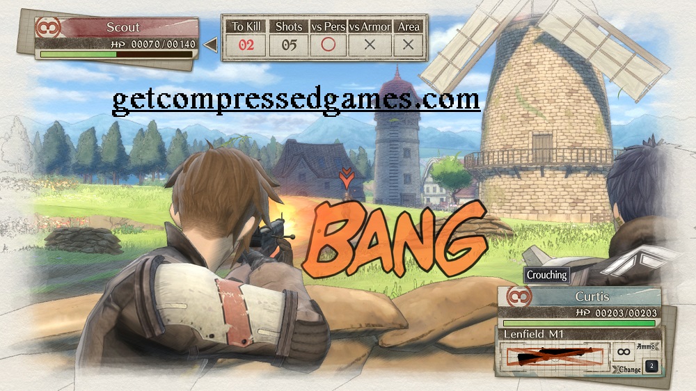 Valkyria Chronicles 4 Gameplay