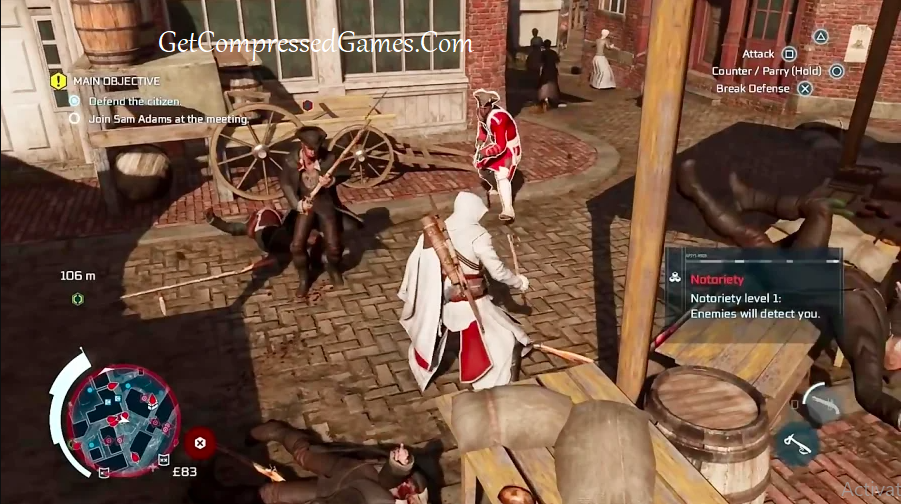 Assassin's Creed III Gameplay