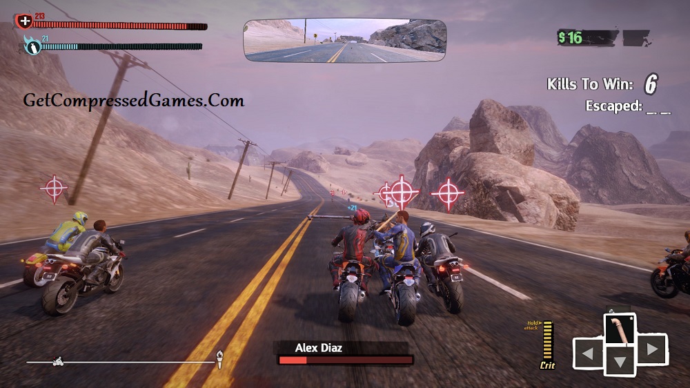 Road Rash Gameplay