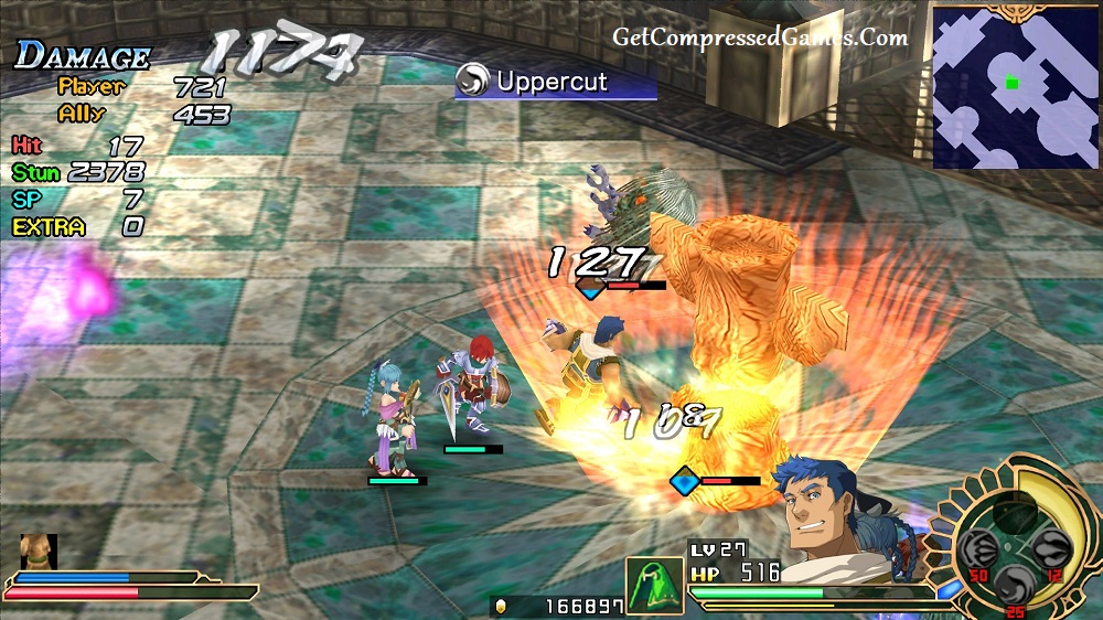 Ys SEVEN Gameplay