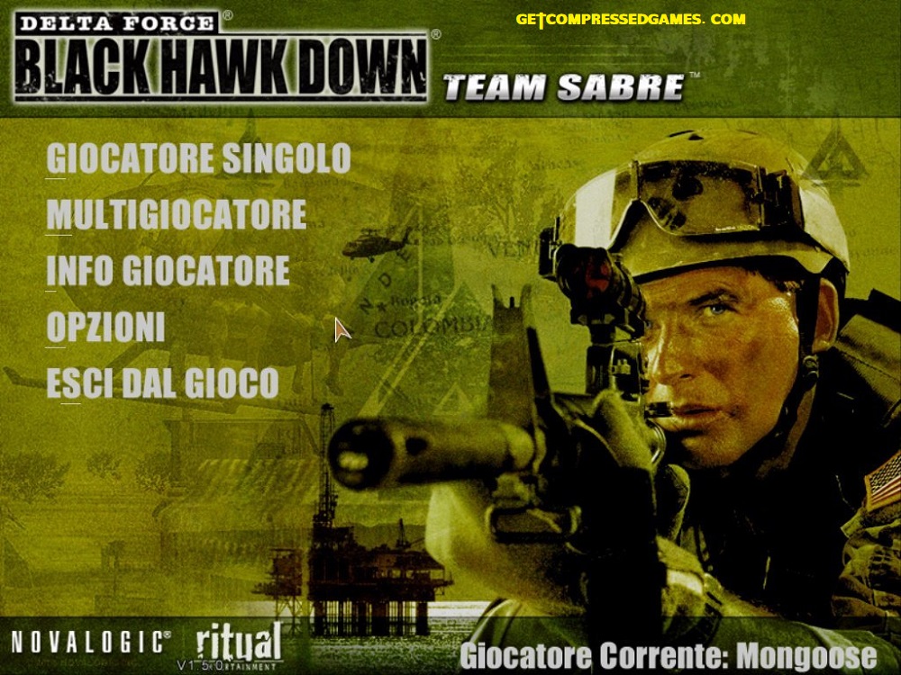 Delta Force: Black Hawk Down Download for PC