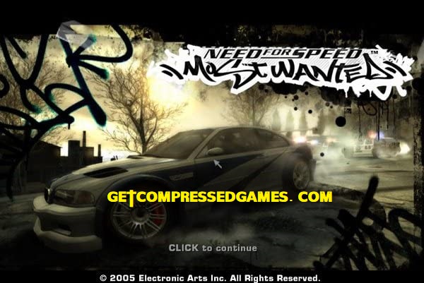 NFS Most Wanted 2005 Download for PC